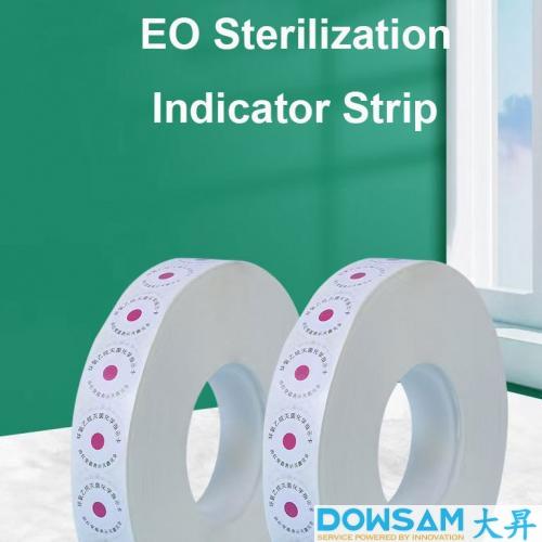 Ethylene oxide sterilization indicator label
